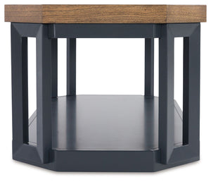 Landocken - Occasional Table Set (Set of 3) - Brown / Blue