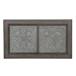 Heartland - 3 Piece Table Set - Antique White / Tobacco Tops