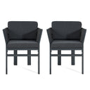 Outdoor Dining Chair, All-Weather Patio Seating For Backyard (Set of 2)