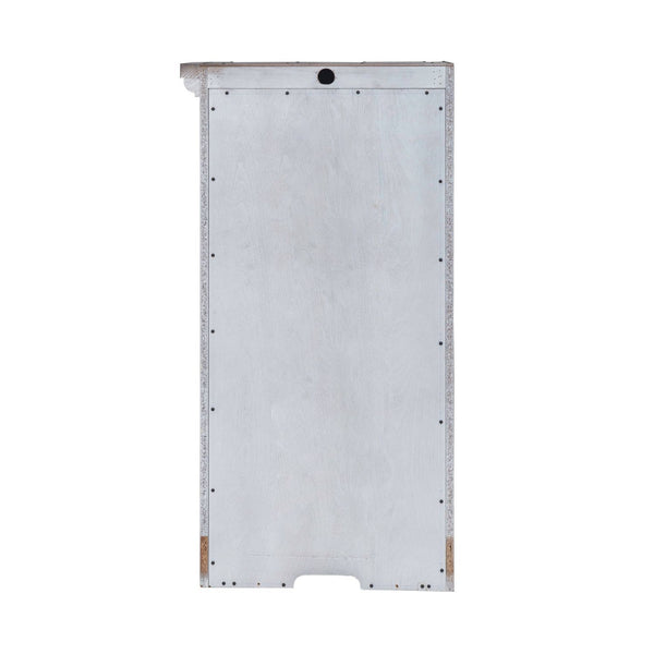 River Place - Right Pier Top - Riverstone White & Tobacco