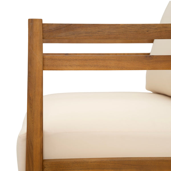 Outdoor Smooth Swivel Chair With Cushions