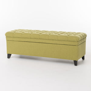 Juliana - Storage Ottoman With Birch Legs