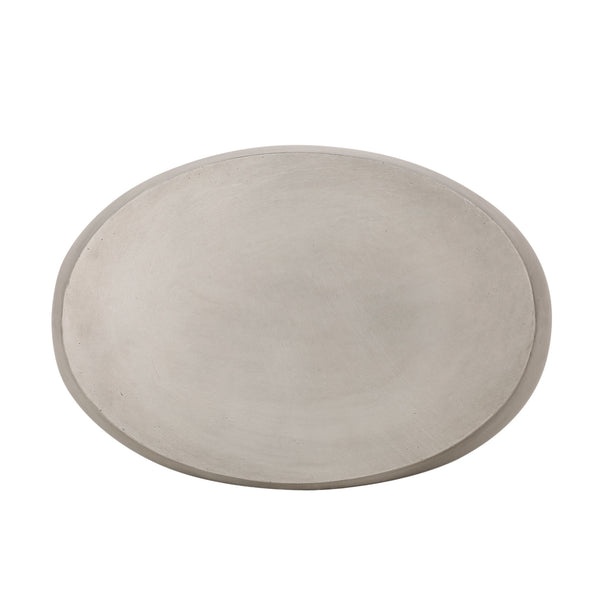 Outdoor Oval Shaped Side Table