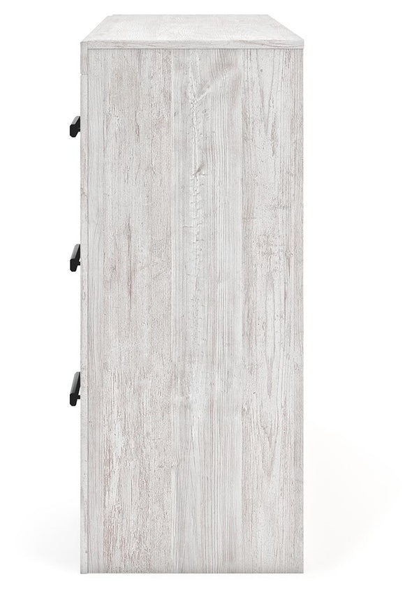 Cayboni - Six Drawer Dresser - Whitewash
