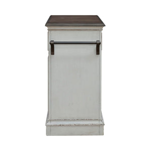 Magnolia Manor - Bar Cart - Antique White