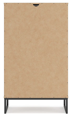 Deanlow - Five Drawer Chest - Honey