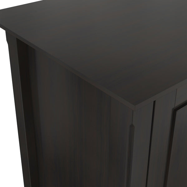 Amherst - 2 Door Storage Cabinet & Adjustable Shelving - Brown