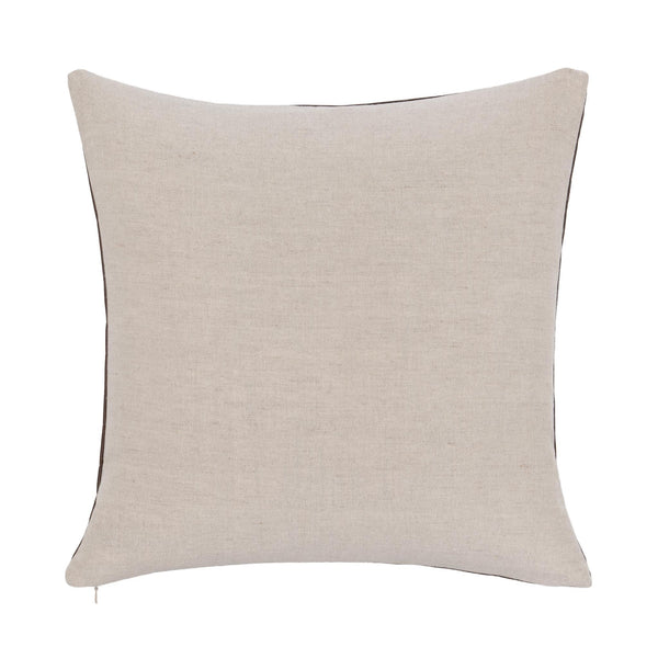 Leather Seston - 20" x 20" Pillow - Brown