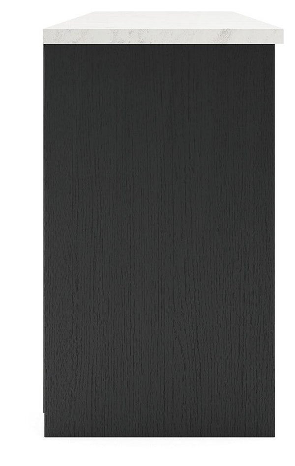 Cadmori - TV Stand With Fireplace Option