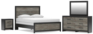 Broachmyn - Panel Bedroom Set