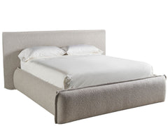 Modern - Lux King Upholstered Bed - Light Gray