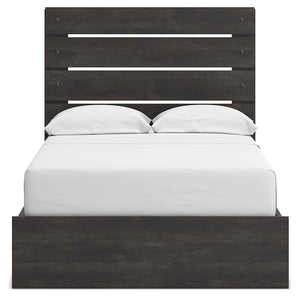 Hollivern - Panel Storage Bed