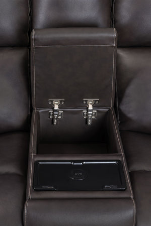 Easton - Zero Gravity Power Reclining Tilt Console Loveseat P3