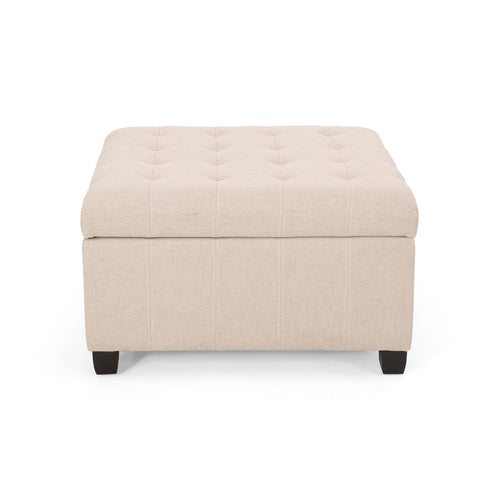 Isabella - Contemporary Ottoman With Storage