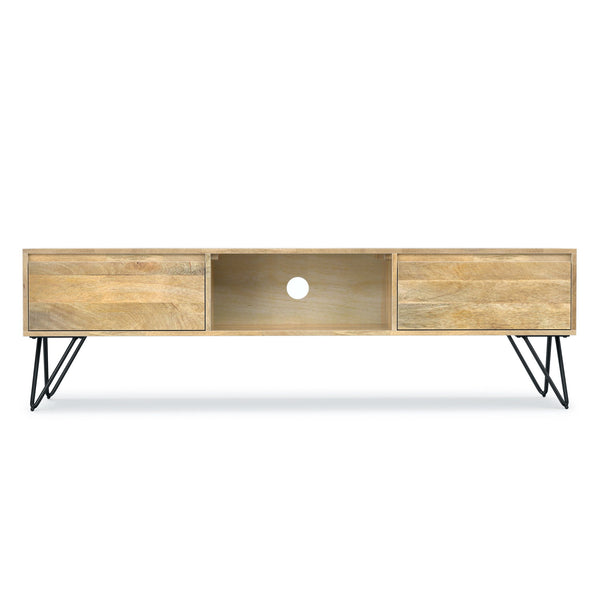 Hunter - Handcrafted TV Media Stand - Natural