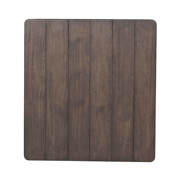 River Place - End Table - Riverstone White & Tobacco