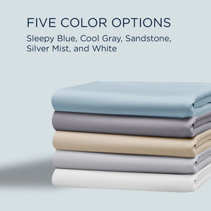 Linens - Tempur Luxe Egyptian Cotton Sheet Set - Sleepy Blue