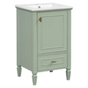Retro Bathroom Vanity With Sink