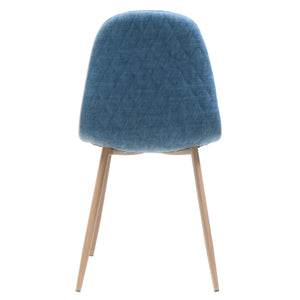 Elegant Dining Chair Set With Fabric
