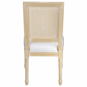 Dining Chairs With Square Back (Set of 2)