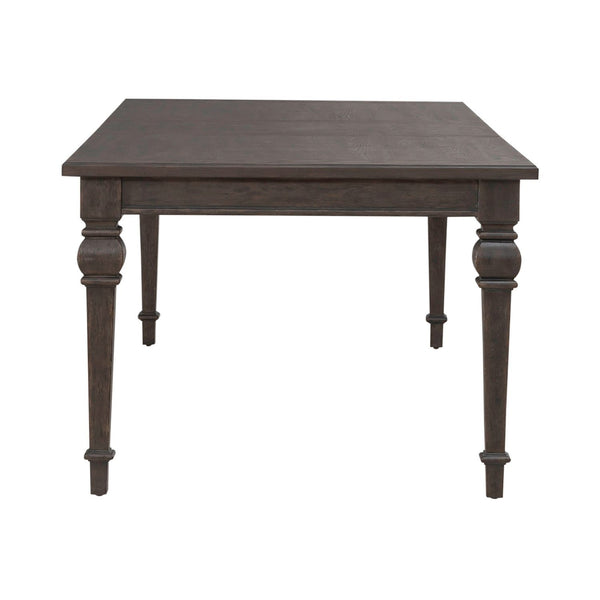 Paradise Valley - Rectangular Leg Table - Saddle Brown