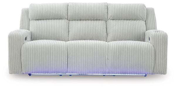 Forest Lake - Power Reclining Sofa With Adj Headrest