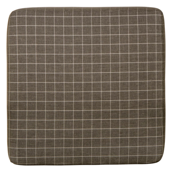 Lewiston - Cocktail Ottoman - Charcoal