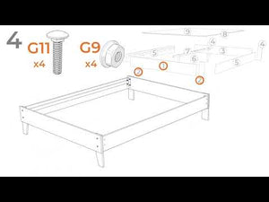Calverson - Panel Platform Bed