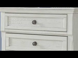 Robbinsdale - One Drawer Night Stand - Antique White