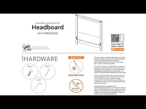 Trinell - Panel Bed